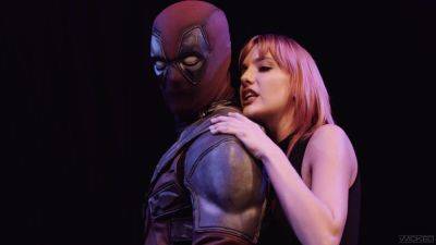 Deadpool loud hardcore role play with a sensual blonde on fire on freereelz.com