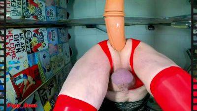 Papy Anus Gros Dildo Silicone Xxl 400 X 92 on freereelz.com