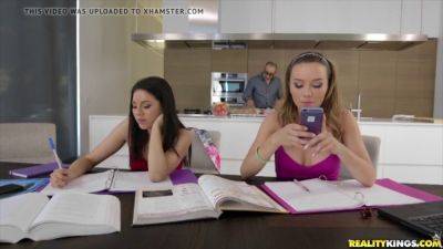 Capri Anderson & Shyla Jennings study each other's asses & bodies in HD session on freereelz.com