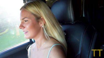 Sexy 20 Year Old Blonde Cheats On Her Boyfriend In Parking Lot With Lacy Tate - Usa on freereelz.com