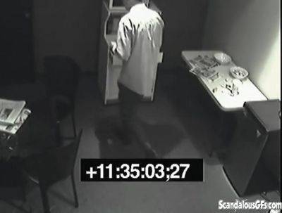 Secret pissing slut screws over her colleague on freereelz.com