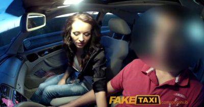 Adele Sunshine craves my hard cock in her tight pussy in a fake taxi ride - Czech Republic on freereelz.com