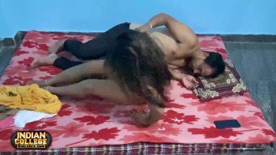 Mature Indian Aunty With Big Belly Having Sex On Floor In Rented Room - India on freereelz.com