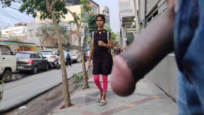 Flashing my dick at metro station - India on freereelz.com