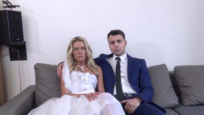 Bride in her late 20s fucked by her father-in-law in front of her hubby on freereelz.com