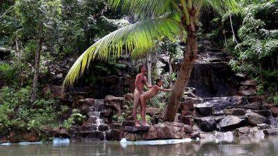 Couple Real Sex In A Waterfall In Thailand - Thailand on freereelz.com