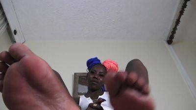 Ebony Princess Feet JOI by Foot Girls on freereelz.com