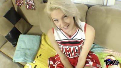 Hope Harper - Blonde Cheerleader Bbc on freereelz.com