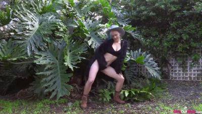 Lilium: Outdoor Anal Fun with Petite Breasts on freereelz.com