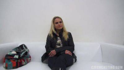 Blonde Barbora's Casting, POV Style - Czech Republic on freereelz.com