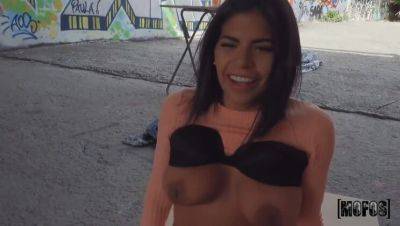 Sheila Ortega's Big Tit Cock Ring Game on freereelz.com