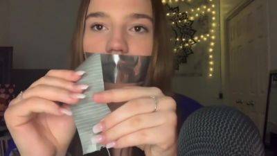 Asmr Tape Mouth on freereelz.com