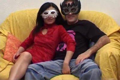 Couple With Mask Has Sex In Front A Camera 22 Min on freereelz.com