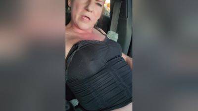 Public Masturbation With Cucumber Squirts - Hot Milf on freereelz.com