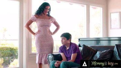 Naughty Stepson Gets Disciplined by Hot Stepmom Penny Barber on freereelz.com