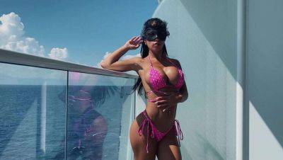 Hot Latina MILF Fucked on Cruise Ship Balcony by Lucky Dad on freereelz.com