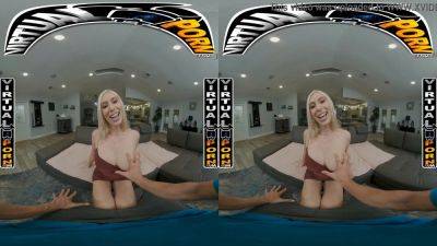 Kay Lovely gets her big boobs worshipped in VR Porn Experience on freereelz.com