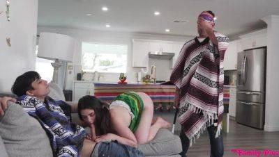 Filling My Step-Sis's Piñata with Alyx Star and Big Tits on freereelz.com