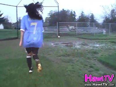 Euroslut soccer teens go lesbo on freereelz.com