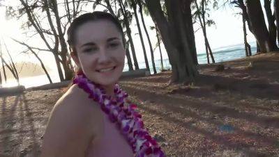 Jade Amber Returns to Hawaii for an Amateur POV Encounter with You! on freereelz.com