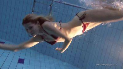 See A Beautiful Russian teen 18+ Nastya Underwater - Russia on freereelz.com