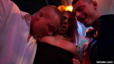 Party of Passion: Sextasy with Mia Blonde, Alexis Crystal & Kate Gold - Full Edit on freereelz.com