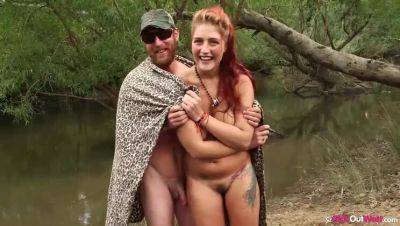 Jack and the Redhead: An Outdoor Adventure with BTS & Big Tits on freereelz.com