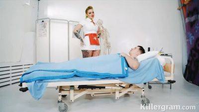 Blonde Nurse Alexa Vice: Anal & Big Tits on freereelz.com