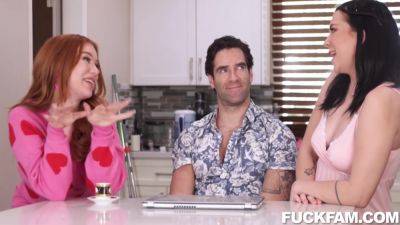 Virgins For Valentines With Madison Spears, Ken Feels And Riley Jean - Madison on freereelz.com