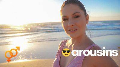 Have you Ever Been Blown on the Beach? POV Rebecca Volpetti & Jason Love at Arousins on freereelz.com