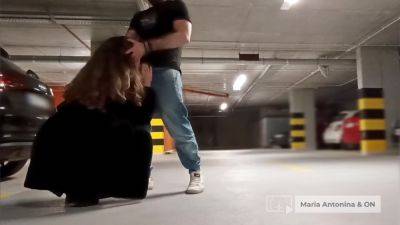 Risky Public Fuck In The Parking Garage With Stranger Club Girl on freereelz.com