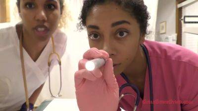 The Nurses Examine Your Small Dick - Sunny and Vasha Valentine - Part 1 of 1 on freereelz.com