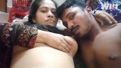 Big Tits Desi Milf Bhabhi Fucked In The Kitchen By Horny Devar on freereelz.com