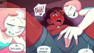 Steven Universe Hentai - Bonnie and Pearl give into each other on freereelz.com