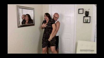 Step-Mom's Naughty Encounter: A Creamy Surprise on freereelz.com