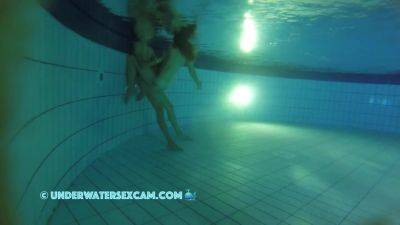 First Time Teen 18+ Couple Underwater Sex Part 2 on freereelz.com