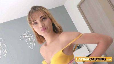 Slim Inexperienced 18-Year-Old Colombian Sweetheart Experiences Fake Model Audition - Colombia on freereelz.com