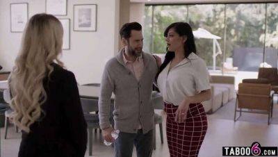 Real Estate MILF Lilly Bell Causes Husband's Infidelity, Betraying Latina Wife Mona Azar on freereelz.com