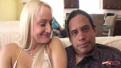 Danny And Blonde Milf Savanna Have No Qualms About Fucking In Front Of Her Hubby on freereelz.com
