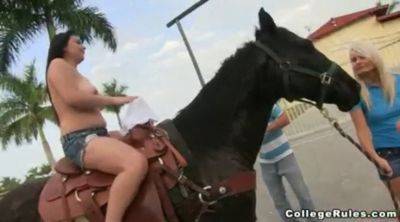 Watch this busty babe with big tits take a public back ride and blow a big load on freereelz.com