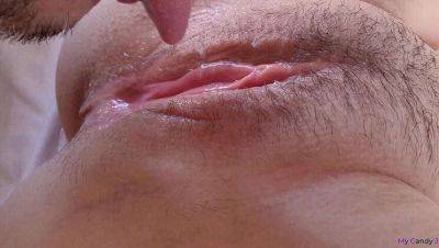 Ultimate Close-Up of Clitoris! Tasting Wild, Unshaven Teen Pussy. Featuring MycandyC & My Candy J on freereelz.com