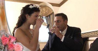 Bride gets intimate with her father-in-law right on her wedding day on freereelz.com