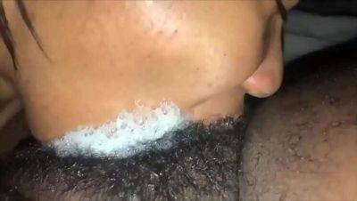 EBONY DEEPTHROAT Messy Oral Cum-Filled Experience (KingPov & Egyptian Blaq) - Egypt on freereelz.com