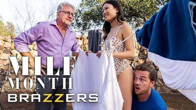 Lulu Chu, Craving Intense Pleasure, Gets Fulfilled by Kyle Mason's Massive Cock - Brazzers on freereelz.com