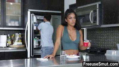 Stepsister Allows Stepbrother Full Control Over Her Body on freereelz.com