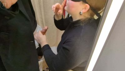 Risky Dressing Room Blowjob - Almost Caught by Employee - Cum Swallow in Public - Germany on freereelz.com