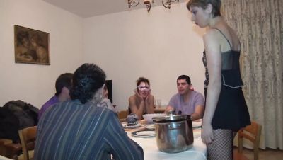 Secret Dinner: Alex Magni Sucks and Swallows Cum in HD on freereelz.com