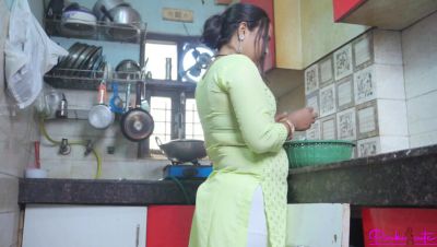 Hot Indian Stepsister Pinki Cute Fucked Hard in Kitchen During Photoshoot - Big Ass, Tight Pussy, and Creampie - India on freereelz.com